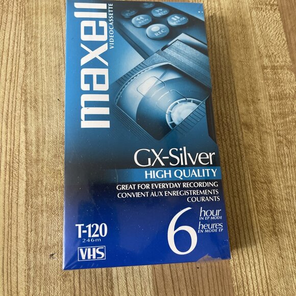 8 New Blank VHS Video Tapes 6 Hour Mr Sealed TDK T-120 min QS Premium Maxell VCR - Picture 13 of 16